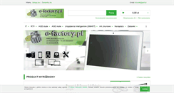 Desktop Screenshot of e-factory.pl