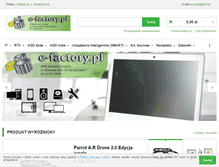 Tablet Screenshot of e-factory.pl